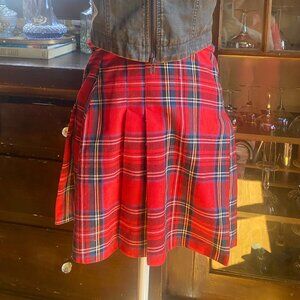 Mini Scottish Tartan Skirt – Classic Plaid Style